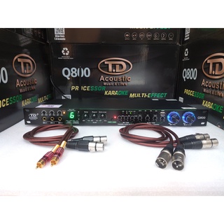 Vang cơ lai số td q800 cài đặt sẵn 8 chế độ hát karaoke