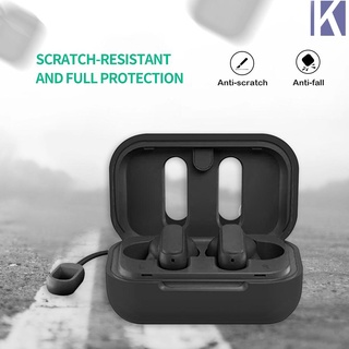 Vỏ Bảo Vệ Hộp Sạc Tai Nghe Không Dây Bằng Silicon Chống Bụi Cho Skullcandy Dime