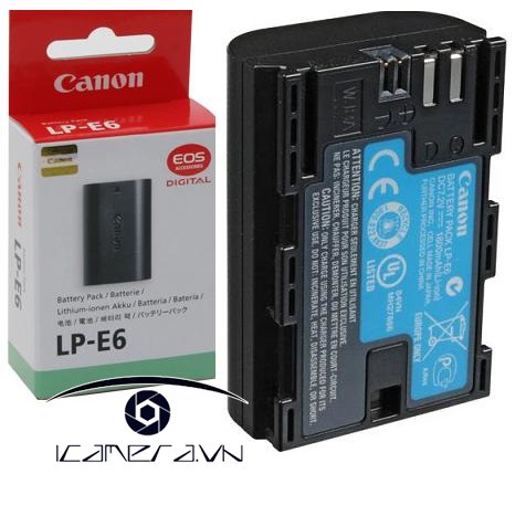 PIN MÁY ẢNH LP-E6 DÙNG CHO CANON 5D II, 7D, 6D, 60D, CANON 5D III