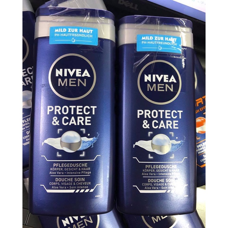 SỮA TẮM TOÀN THÂN NIVEA MEN PROTECT & CARE - 250ml