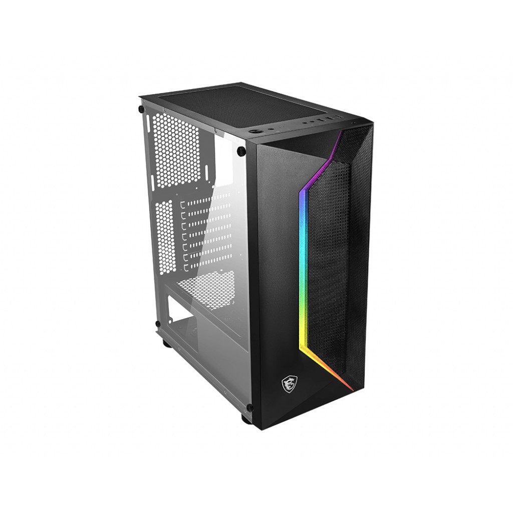 Thùng Máy Case MSI MAG VAMPIRIC 100L (ATX) RGB STRIP Hàng Chính Hãng