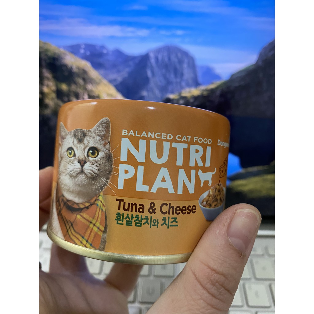 Pate cá ngừ mix vị đóng hộp Nutri Plan cho mèo cưng – Boss Garden