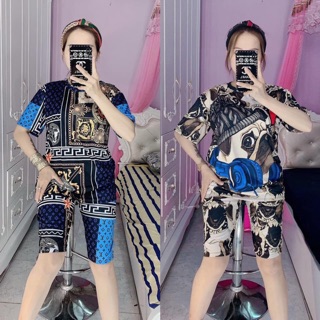 Set bộ lửng thun lạnh in 3D