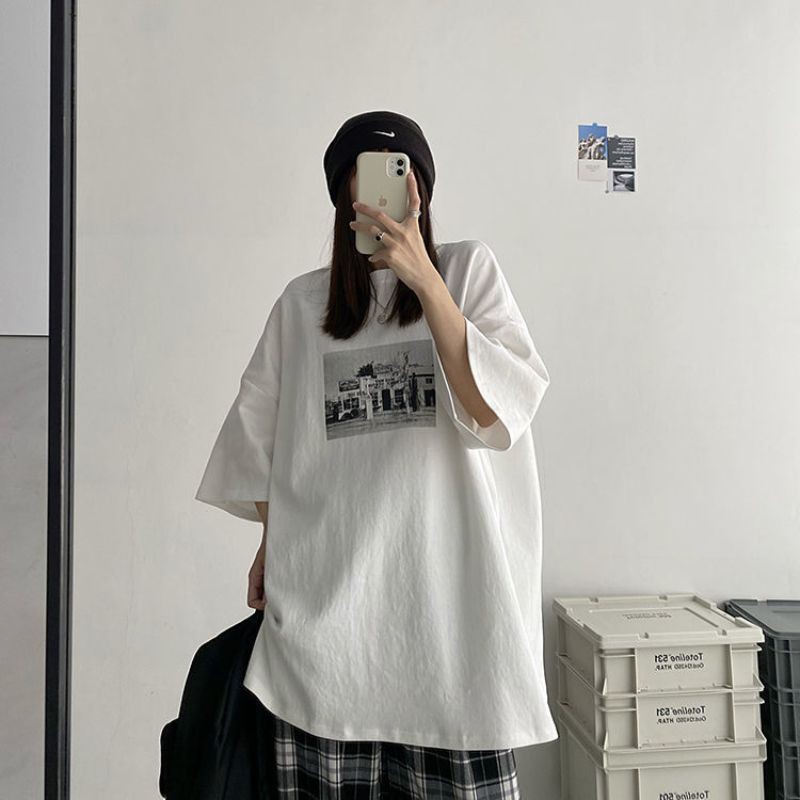 [ORDER TAOBAO] ÁO PHÔNG THỤNG UNISEX HOẠ TIẾT CÁ TÍNH HÀNG QUẢNG CHÂU