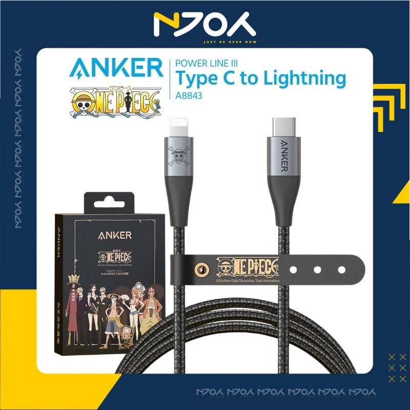 Cáp Sạc Nhanh Pd 20w Anker Powerline Iii A8843 One Piece Type C To Ip13 Pro Max 12 Pro Max Njoyshop