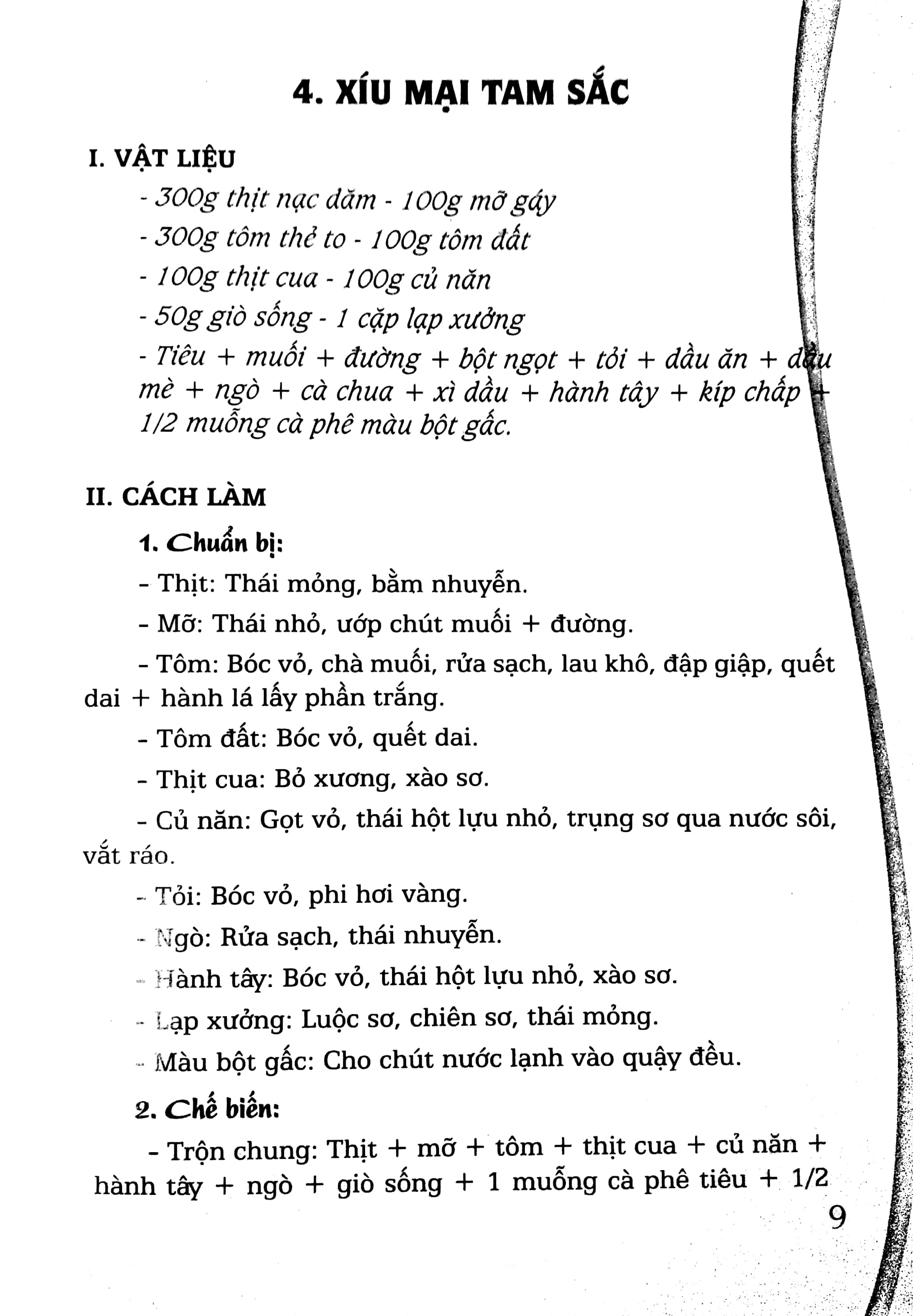 Sách 30 Món Ăn Ngày Thường (Tập 1)