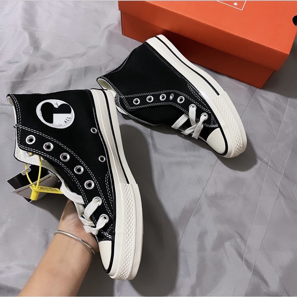 GIÀY CAO CỔ ĐEN TRẮNG