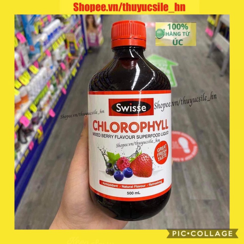 (Date 2022) Nước giải khát diệp lục ChlorophyII 500ml