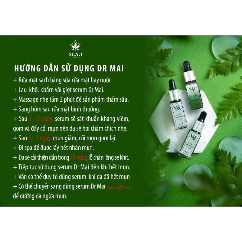 Serum DrMai Hết mụn ngừa thâm mịn da