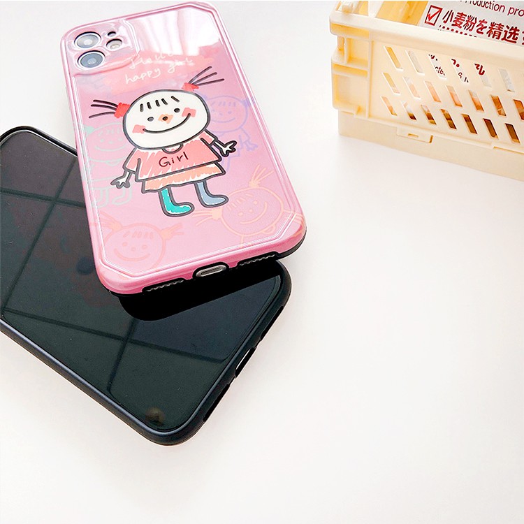 Ốp lưng iphone Little Couple IMD dày dặn viền nổi 5/5s/6/6plus/6s/6splus/7/7plus/8/8plus/x/xs/11/12/pro/max/plus/promax | BigBuy360 - bigbuy360.vn