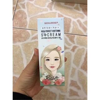Kem Dưỡng Trắng Da Chống Nắng SeoulRose Rosa Perfect Whitening S+ Cream SPF35+ PA++