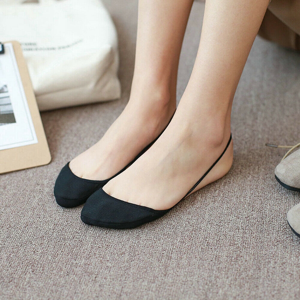 Đôi vớ thuyền in họa tiết cô gái múa ba lê xinh xắn dành cho nữ
