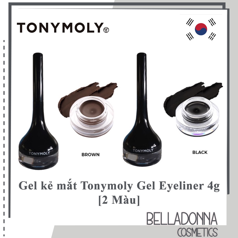 [Chuẩn Auth] Gel kẻ mắt Tonymoly Backstage Gel Eyeliner 4g