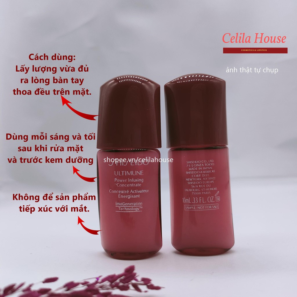 Tinh Chất Dưỡng Da Shiseido Ultimune Power Infusing Concentrate 10ml