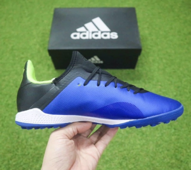 Giày đá banh Addidas X18 xanh dương cho bé trai