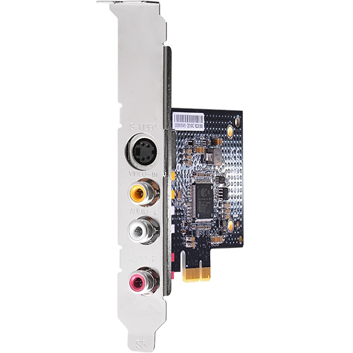 CARD CHUYỂN ĐỔI PCI EX SANG AV, S-VIDEO AVERMEDIA C725D CAO CẤP - CARD GHI HÌNH NỘI SOI, SIÊU ÂM CHUẨN AV, SVIDEO