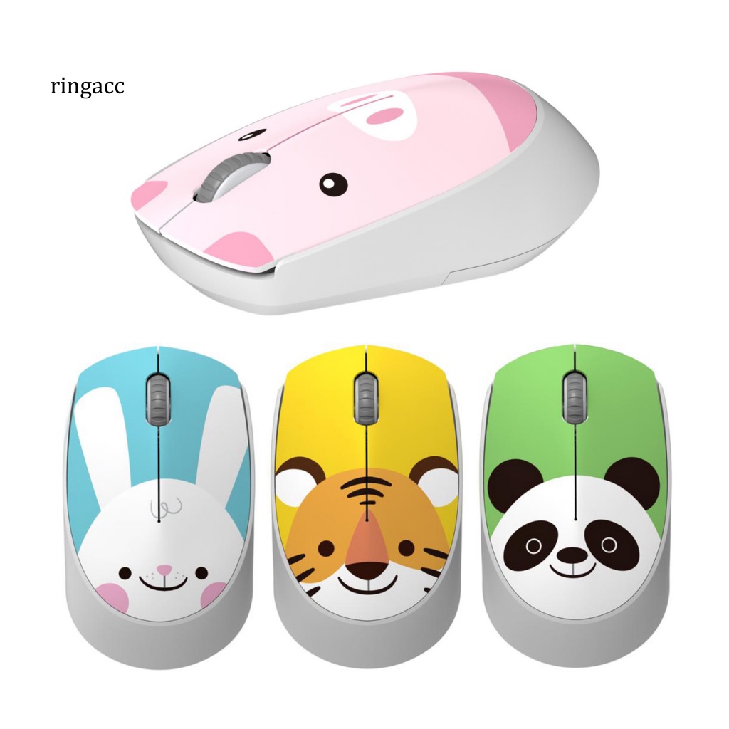 Chuột Bluetooth RGA Kiểu Dáng Hoạt Hình Dễ Thương