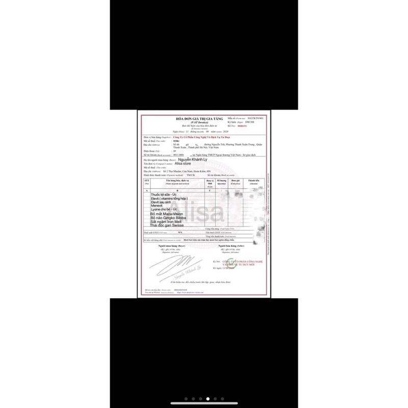 Tinh chất hàu 60v của Úc - ALISA