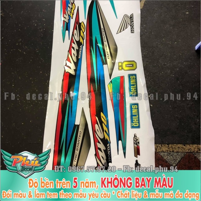 Tem rời Wave Nhỏ Crom -1