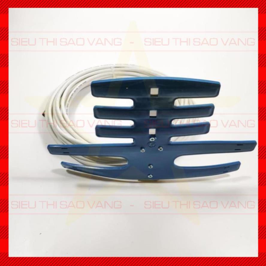 Anten DVB T2 bọc nhựa xanh kèm dây 15m- thu sóng tốt - Bảo hành 12 tháng