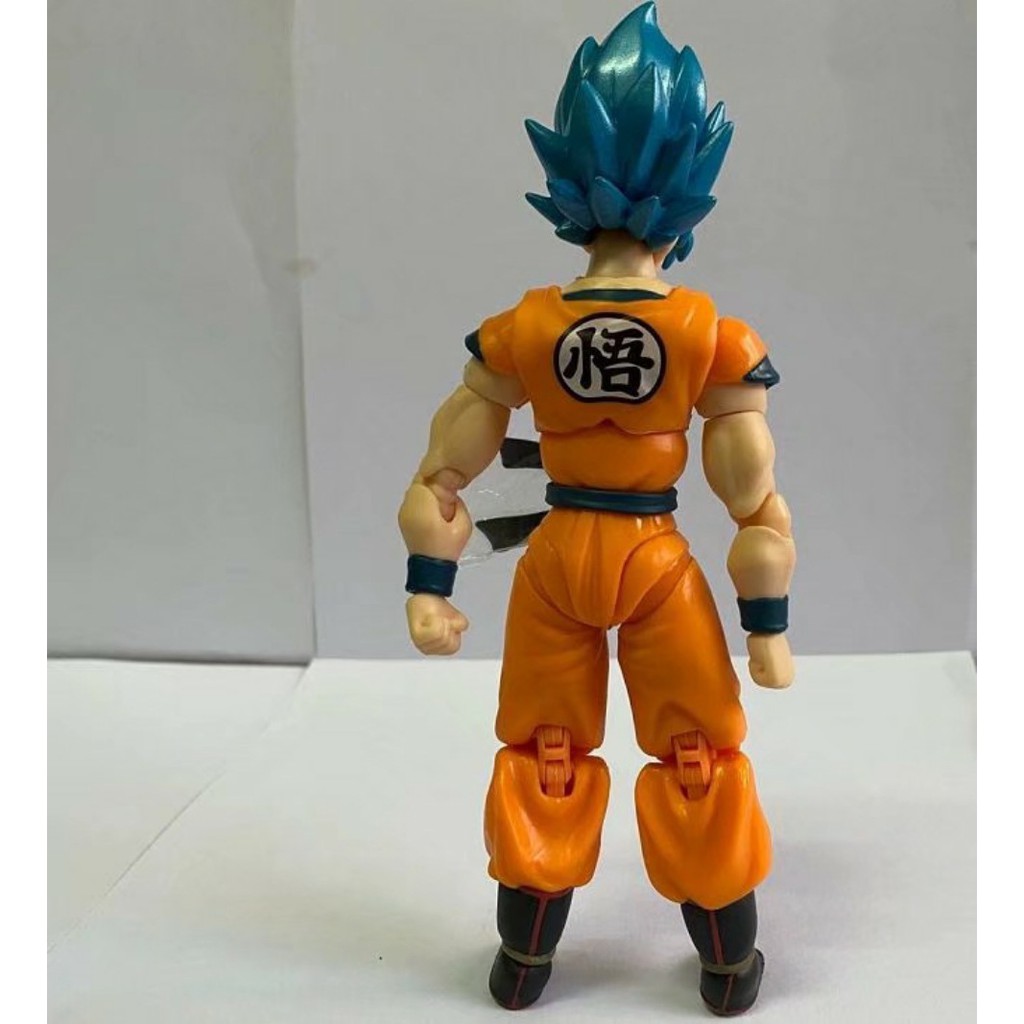 [Hàng có sẵn-Xả hàng tăng doanh số] Mô hình Goku Blue khớp cử động, sắc nét từng chi tiết