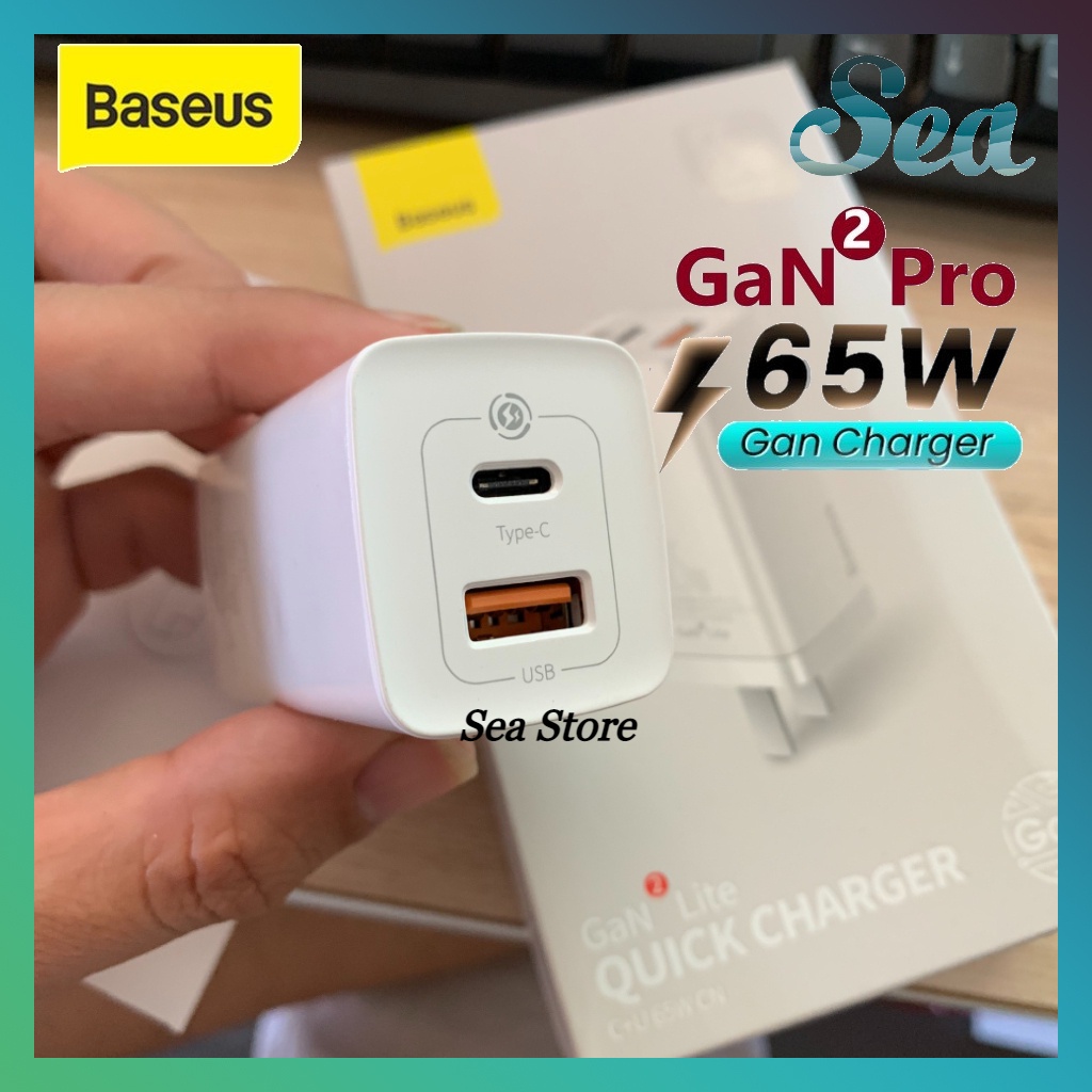 Củ sạc 65W GaN2 Baseus