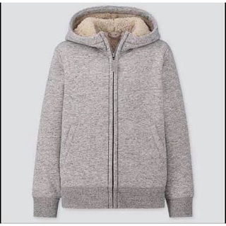Áo nỉ lót lông cừu uniqlo kid