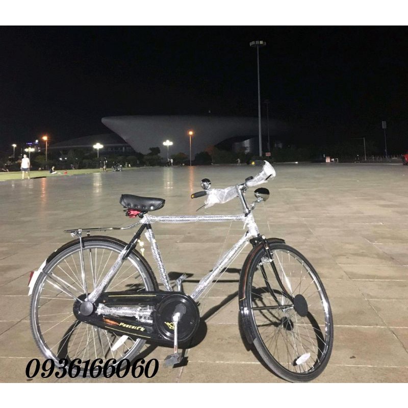 XE ĐẠP PHƯỢNG HOÀNG HUYỀN THOẠI NAM ĐEN PHANH ĐŨA