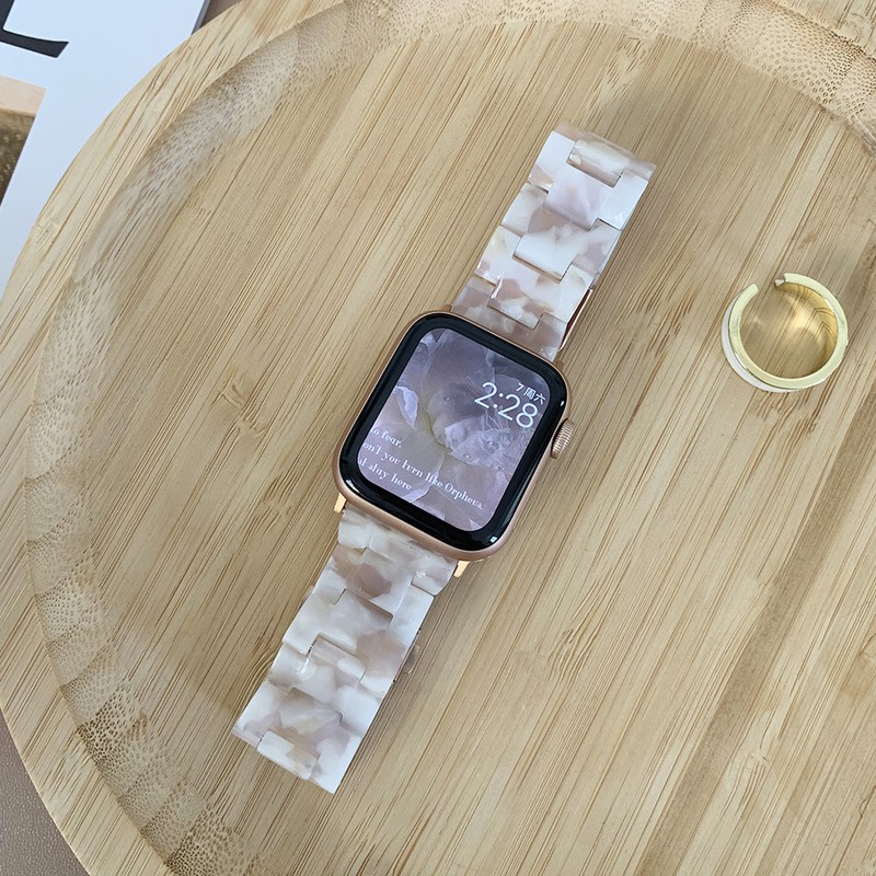 Apple Dây Đeo Đồng Hồ Thông Minh Iwatch 2 / 3 Họa Tiết Đá Cẩm Thạch