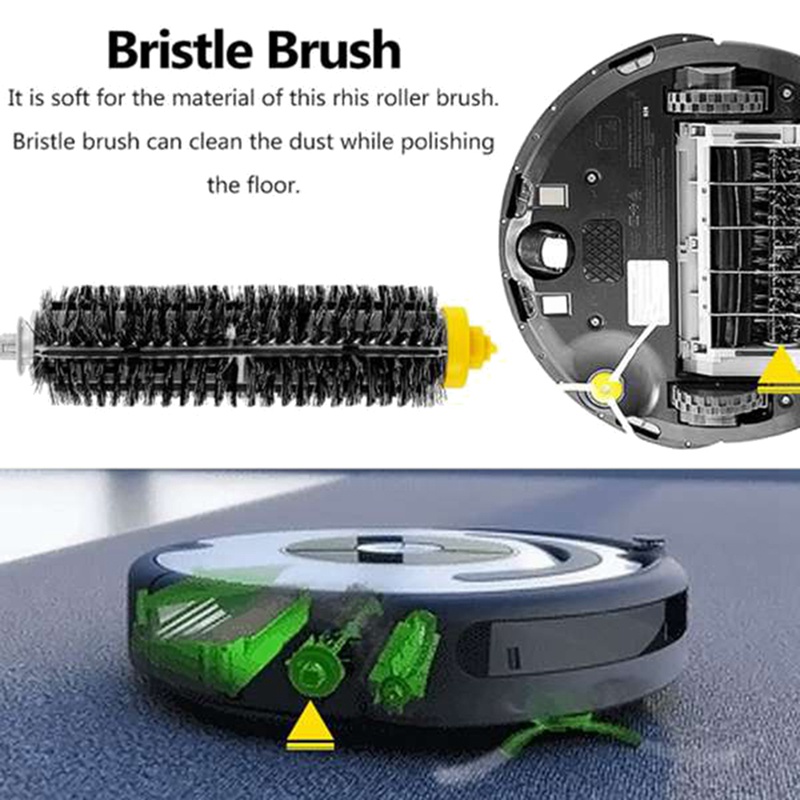 Bộ Phụ Kiện Thay Thế Gồm Bộ Lọc HEPA Và Bàn Chải Phụ Cho Robot Hút Bụi iRobot Roomba 770 780 790 700