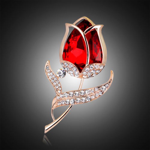 Ghim Cài Áo Hình Hoa Tulip Xinh Xắn