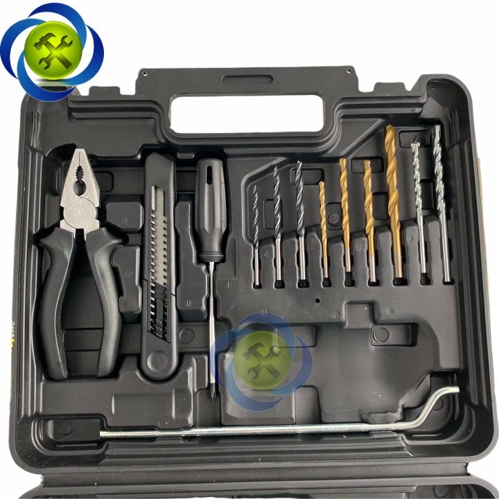 Máy khoan STANLEY SDH600KV-B1 công suất 600W hộp nhựa - 11 chi tiết