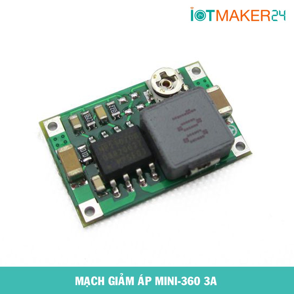 Mạch Giảm Áp DC-DC LM2596 Mini-360 3A