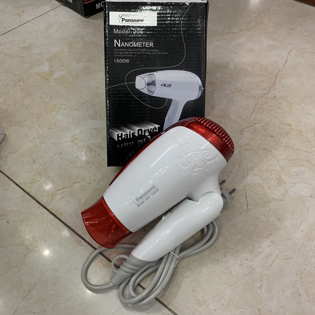 MÁY SẤY TÓC PANA THÂN GẬP 2 CHIỀU P207/ P203/ P205/ P208/ K666