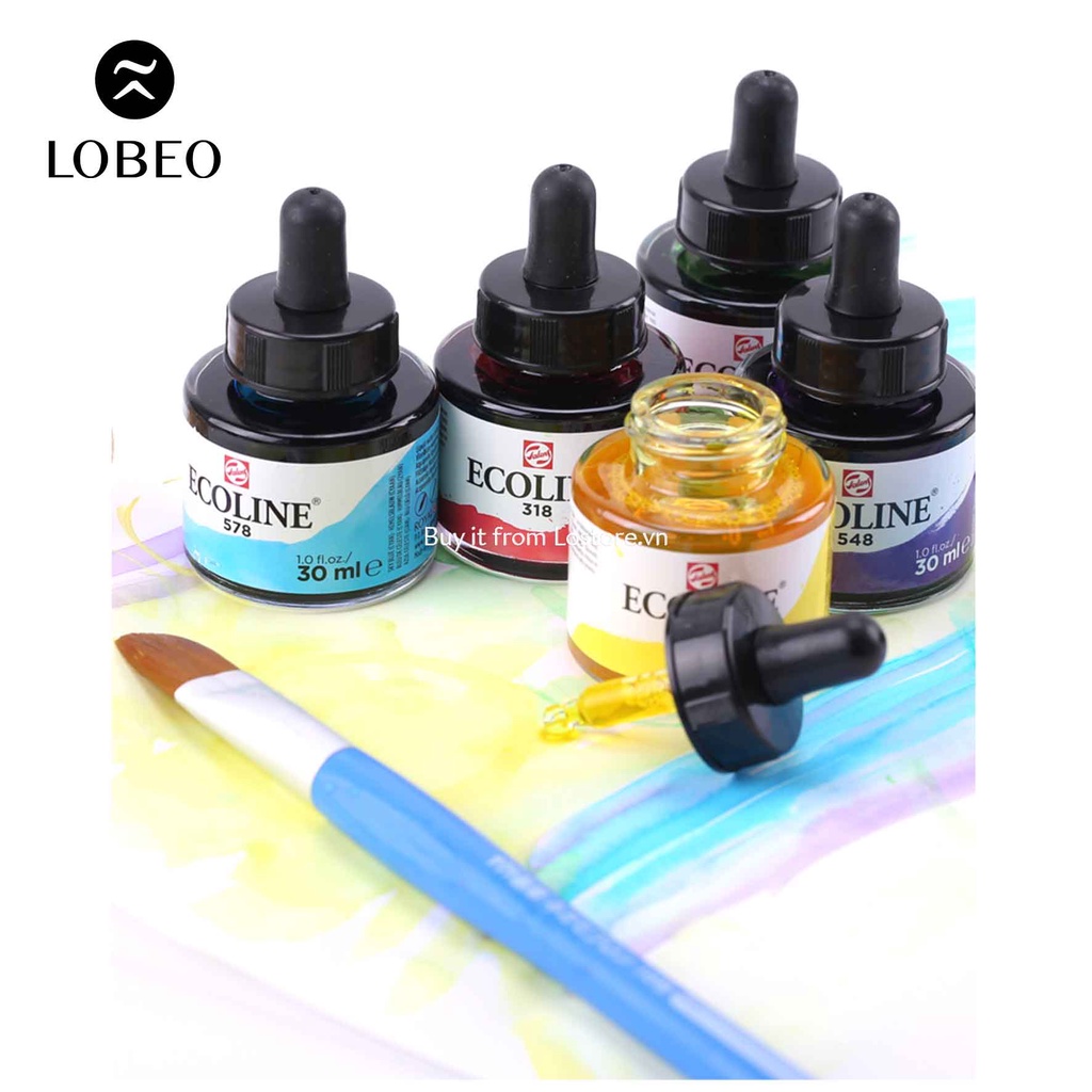 [ LỖ STORE ] Màu mực nước Ecoline - 30ml (Mã 505 - Mã 801)