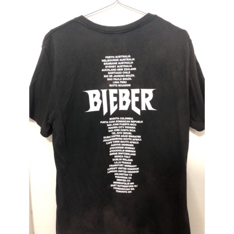 Áo phông, áo thun Justin Bieber x H&M stadium tour