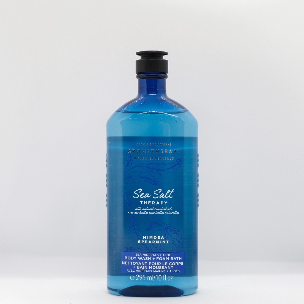 Tắm thư giãn Sea Salt Therapy Mimosa Spearmint - Bath & Body Works Aromatherapy