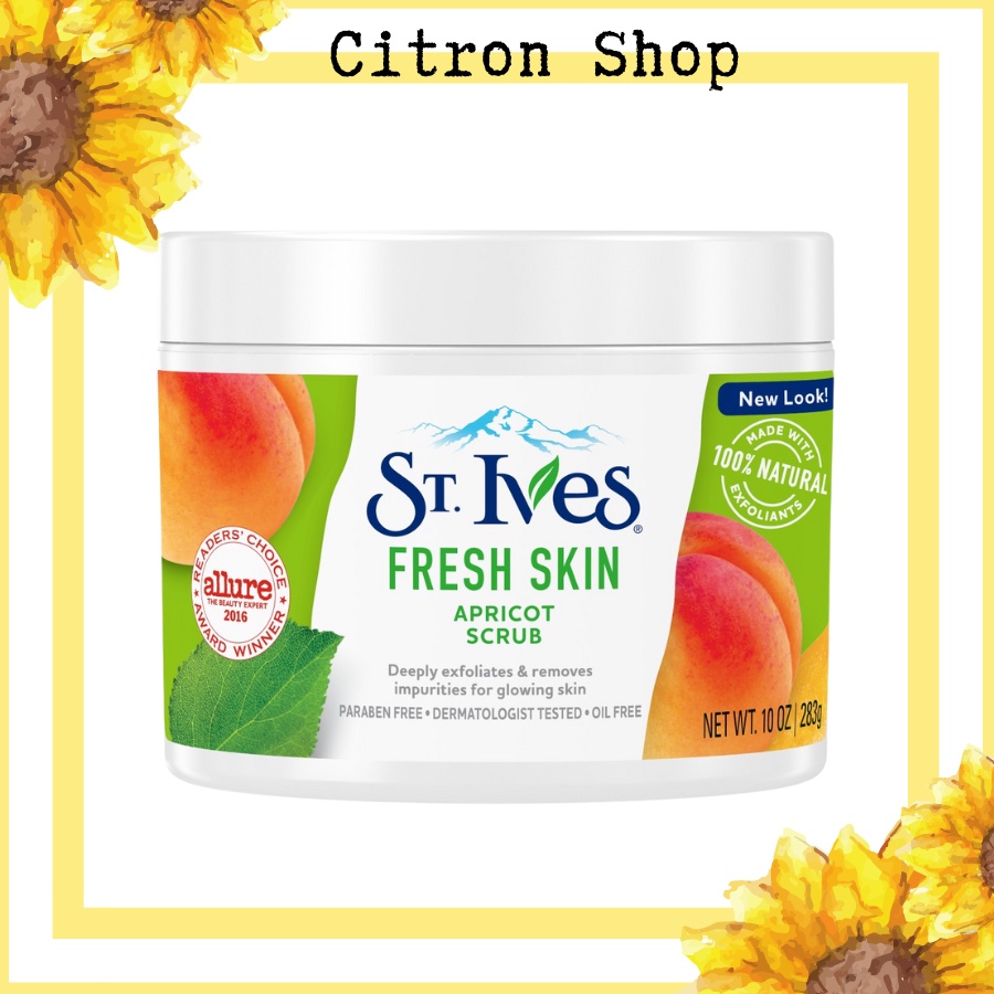 Tẩy Tế Bào Chết ST.IVES ACNE CONTROL APRICOT SCRUB Chính Hãng