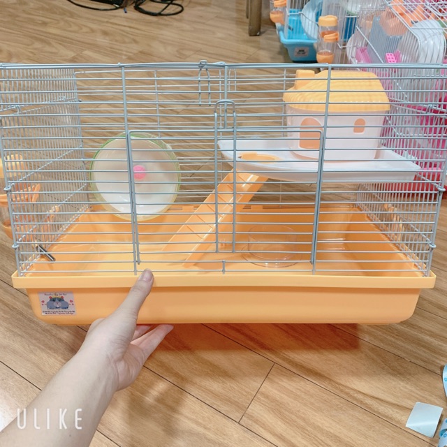 Lồng Hamster đại 47x30x30 - full phụ kiện như ảnh