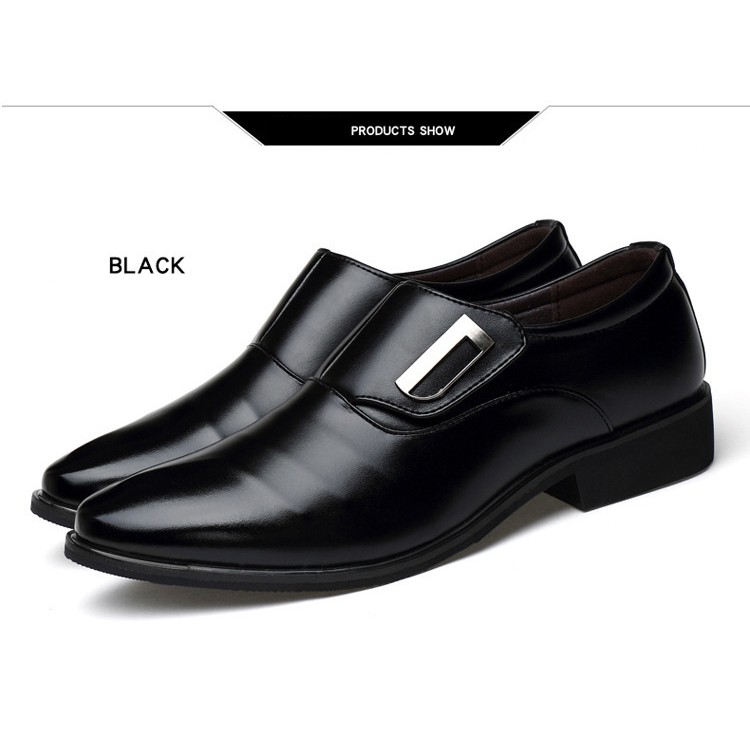 Giày da nam Giày lười công sở nam kiểu dáng trẻ trung VS60045 | BigBuy360 - bigbuy360.vn
