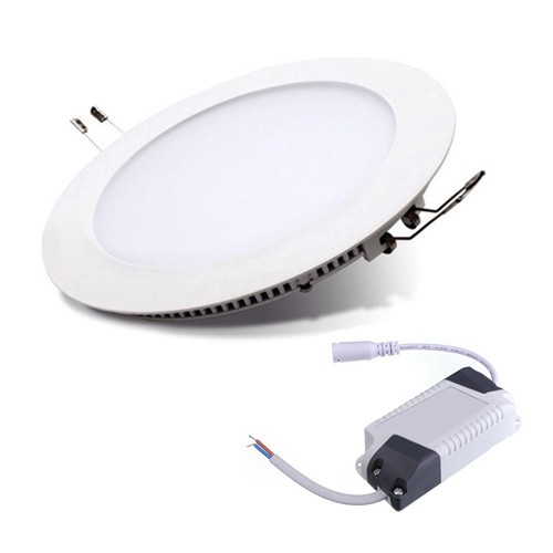 Bộ 15 đèn Led downlight âm trần siêu mỏng 6W (Ánh sáng trắng) + 15 đèn 6W (Ánh sáng Vang)