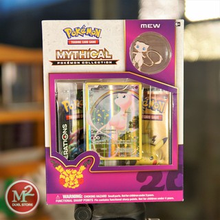 Hộp thẻ bài TCG Mythical Pin Collection - Phiên bản huy hiệu Mew - Trước Sun & Moon và Sword & Shield