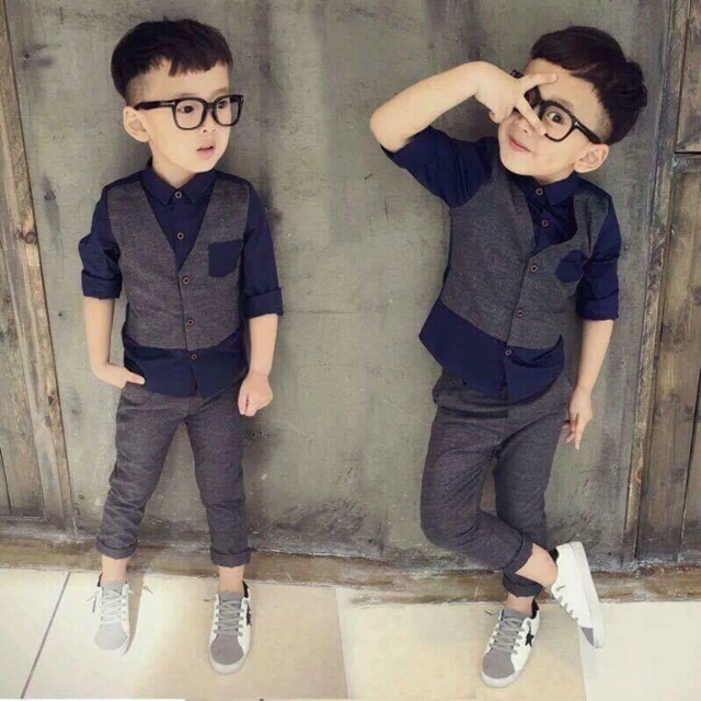 Bộ gile cho bé trai❌hết hàng❌