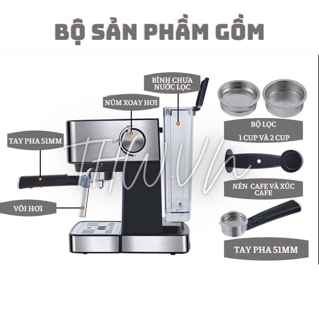 |THW.VN| Máy Pha Cà Phê Espresso Italia CM6863
