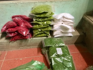 Bột cỏ nhung trang trí mô hình 20g