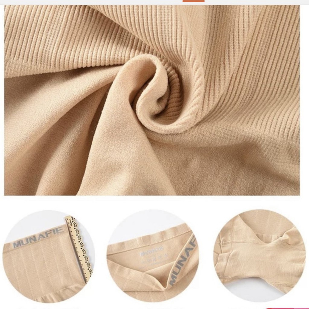 Quần lót nữ cạp cao gen bụng mặc trong váy - Quần nịt bụng mặc váy Munafie dạng đùi loại 1 | BigBuy360 - bigbuy360.vn