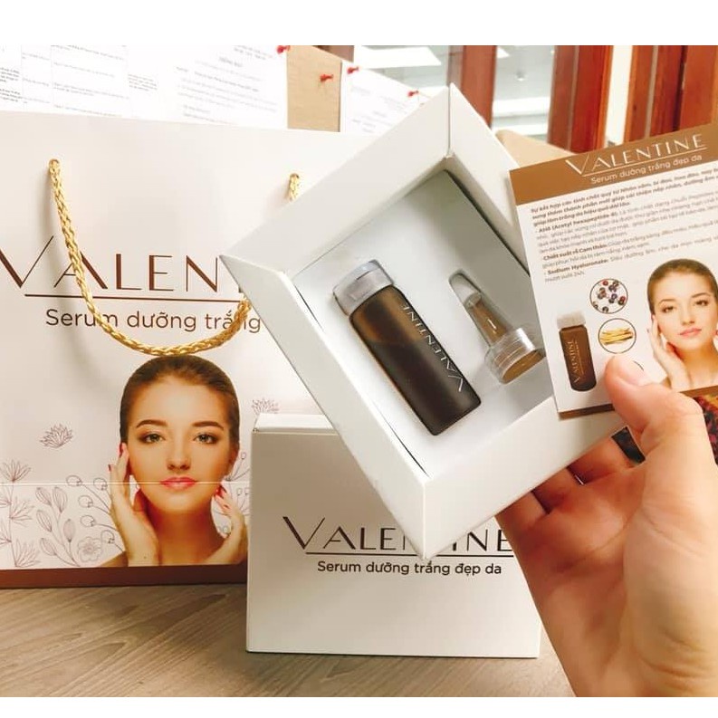 Serum dưỡng trắng da mặt Valentine OLEOVA RD42
