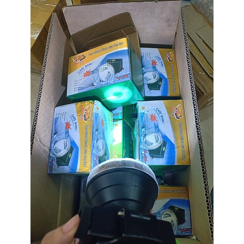 Đèn pin đội đầu kl668 siêu tốt,siêu bền.Hàng loại 1 BH 12 tháng