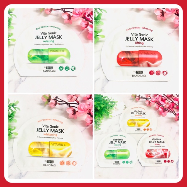 Mặt Nạ Banobagi Vita Genic Jelly Mask Hàn Quốc 30ml