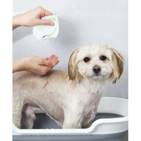Poopoo Hộp hoặc chai đựng dầu gội đầu có mùi thơm không mùi hình quái vật Vegan